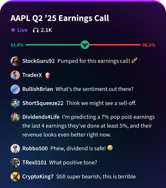earnings call